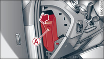 Interiér na straně řidiče (vozidlo s řízením vlevo): kryt*